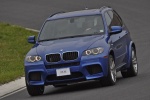 2013 BMW X5 M in Monte Carlo Blue Metallic - Driving Front Left View